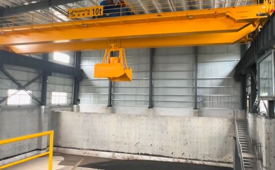 電動(dòng)抓斗行車、智能抓斗天車、QZ型抓斗橋式起重機(jī)