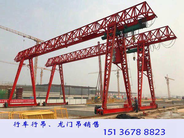 云南臨滄龍門吊租賃60t80t龍門吊廠家發貨快