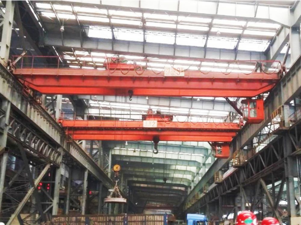 QP型電磁鐵抓斗兩用橋式起重機(jī)、兩用行車、天車