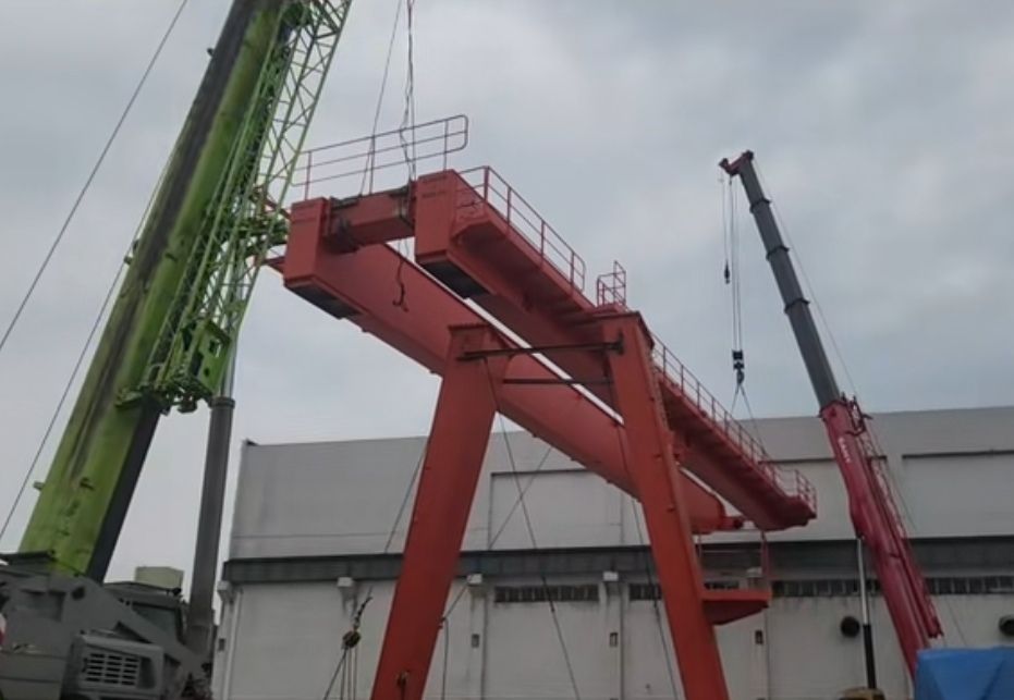 BMG型半腿門式起重機(jī)、半腿龍門吊、雙梁龍門